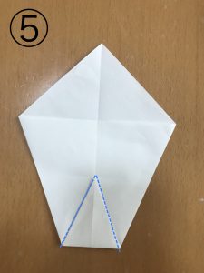 ディズニーキャラクター　オラフの折り紙5